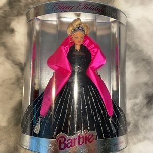 1998 Happy Holidays Vintage Mattel Barbie Doll - NRFB / NIB